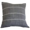 Antique Grey Shibori Style Accent Pillow