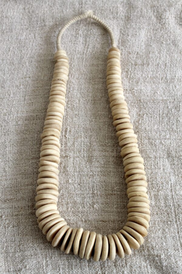 Decorative Beads - Bone Natural