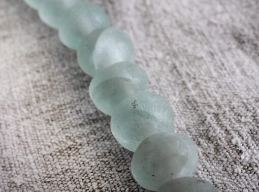 Light Sea Blue Glass Beads