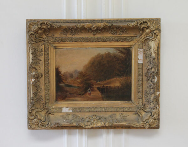 Original Art Roberson and Miller Oil on Canvas, circa 1835