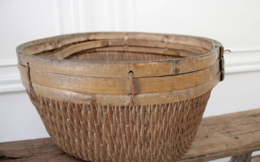 Medium Size Antique Chinese Basket