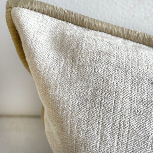 Royal Velvet Lumbar Pillow - Nude