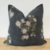 MDV Wabi Sabi French Linen Roses Accent Pillow