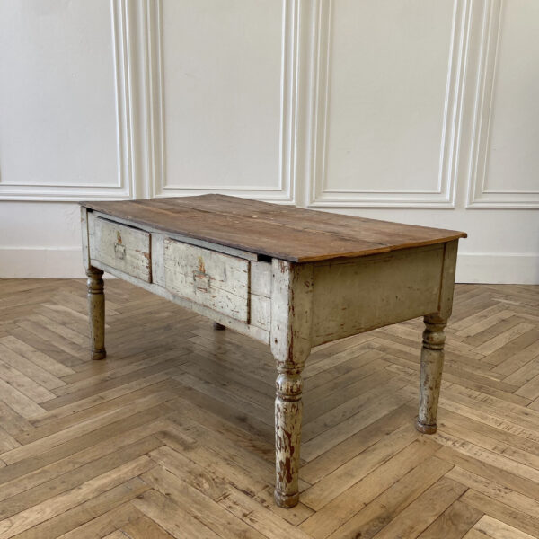 Vintage Elm Table