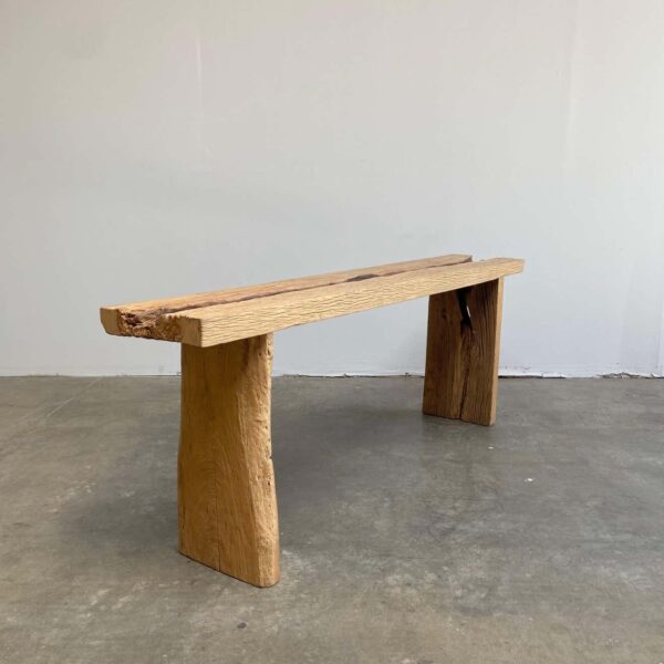 Vintage Style Elm Console 83"