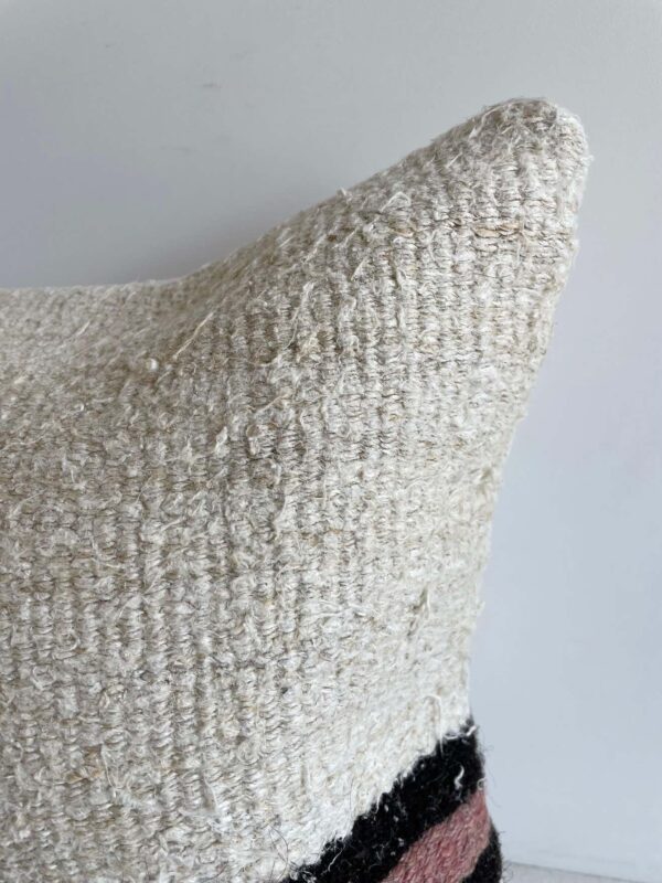 Vintage Turkish Rug Lumbar Pillow