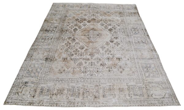 Vintage Turkish Wool Tabriz Rug