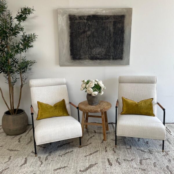 Custom Moroccan Hand Knotted Hand Made Wool Rug
