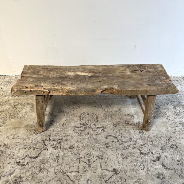 Vintage Elm Coffee Table 53"