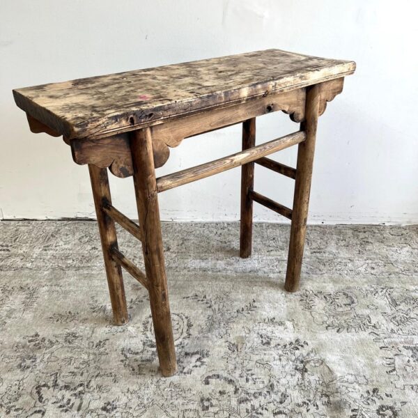 Vintage Style Elm Console 40"