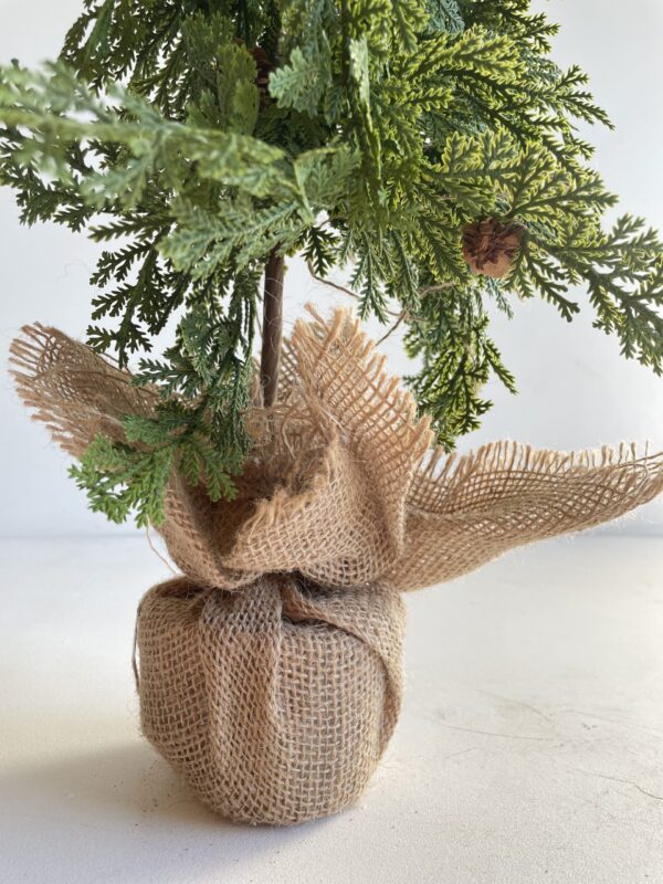 Christmas Tree with Mini Pinecones