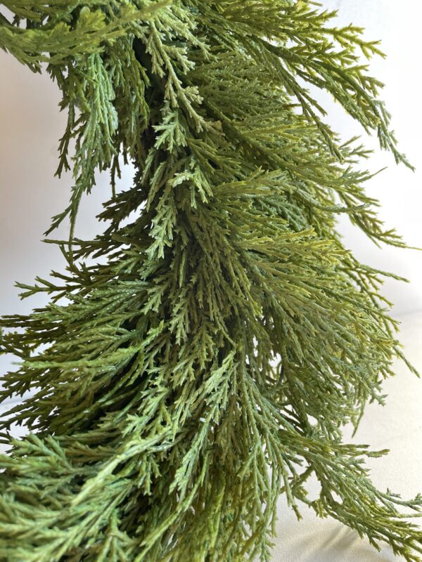 Faux Cedar Christmas Wreath 