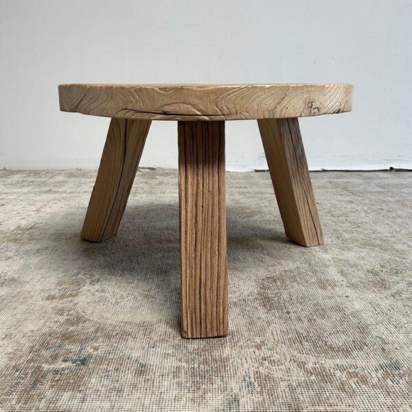 Vintage Elm Table 24"