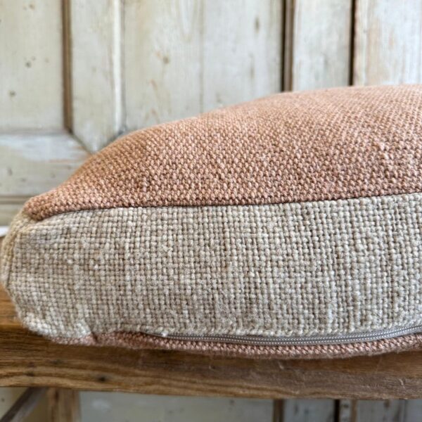 TR Inez Organic Wool Pillow - Blush