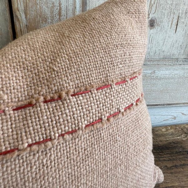 TR Marq Organic Wool Lumbar Pillow - Blush