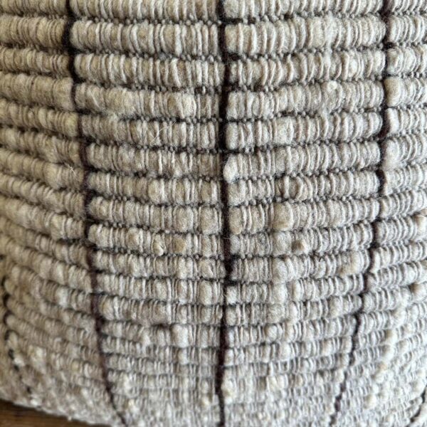 TR Feliz Organic Wool Pillow - Oatmeal / Brown