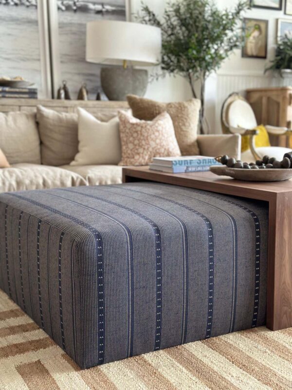 Cube Ottoman & Table - Made to Order