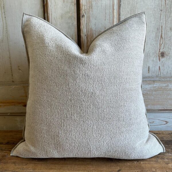 Chenille Linen - Ciment