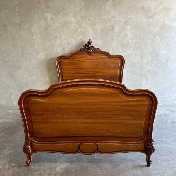 Walnut French Bed - Full