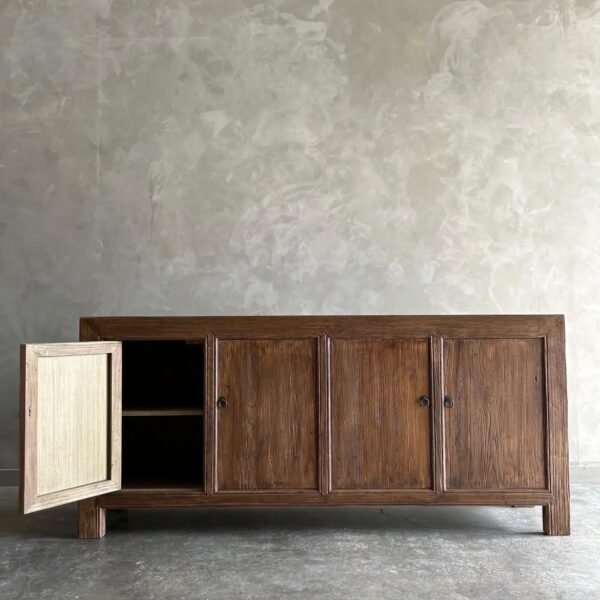 Maya Cabinet Walnut Finsh