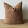 Co. Adah Rust Wool & Linen Pillow