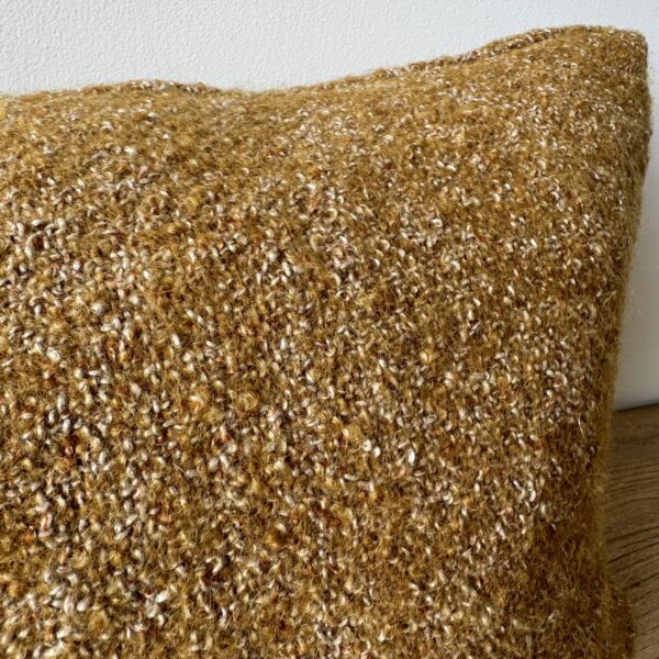 Co. Adah Ginger Wool & Linen Lumbar Pillow