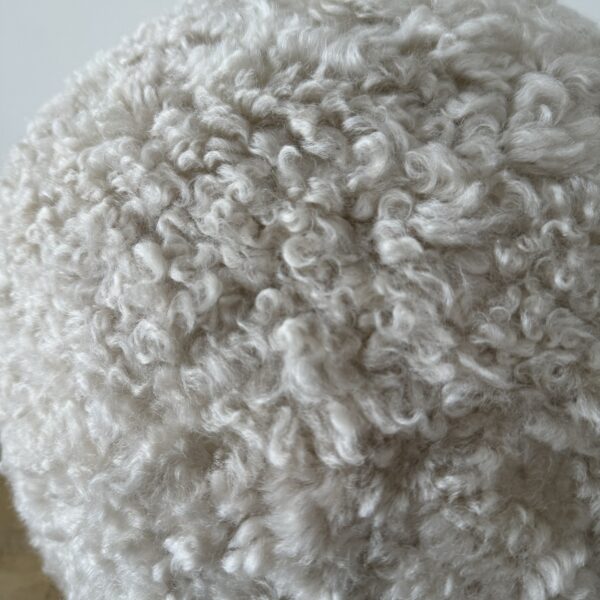 NC Sheepskin Round Pillow
