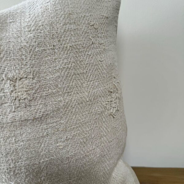 Vintage Grain Sack Pillow