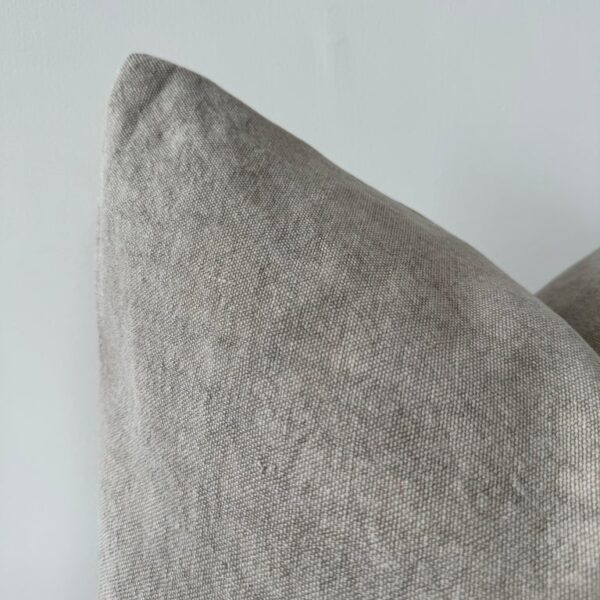 Stone Washed Linen Pillow