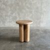 Polaris Elm Wood Side Table