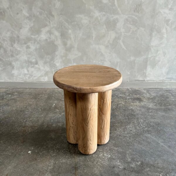 Polaris Elm Wood Side Table
