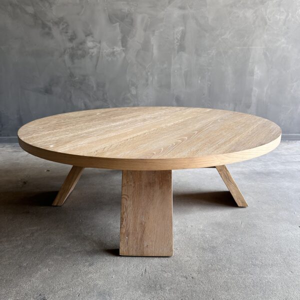 Caleb White Oak Coffee Table