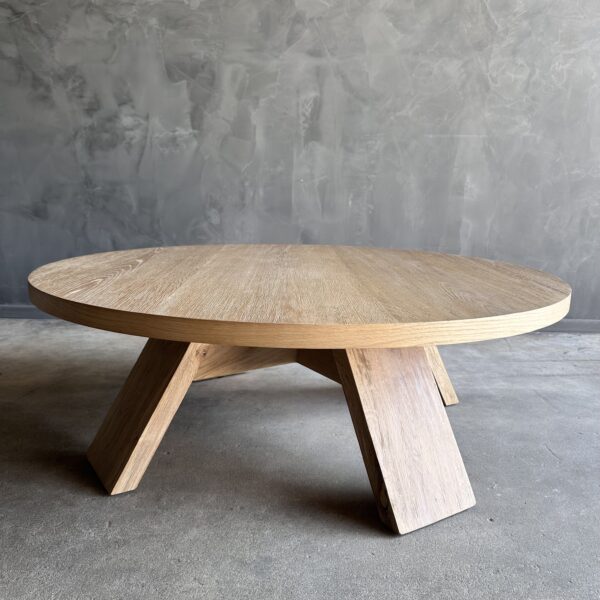 Caleb White Oak Coffee Table