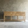 Reya Console Natural 75"