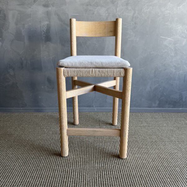 Ellie White Oak Counter Stool