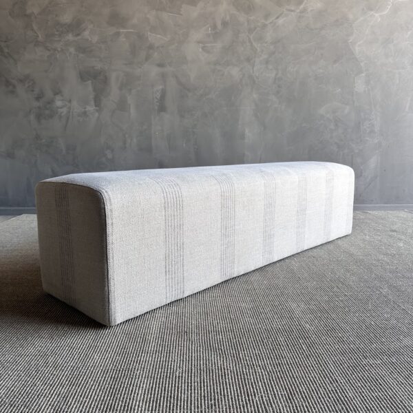 Berg Linen Stripe Bench