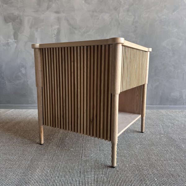 Reed Nightstand - White Oak