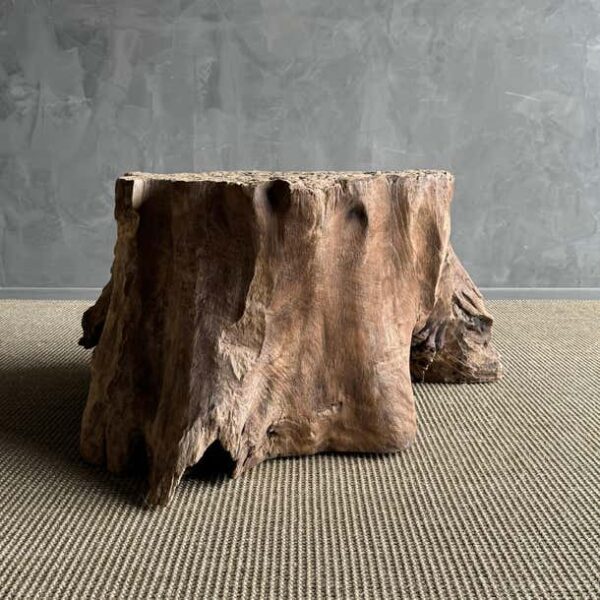 Wabi Sabi Stump Table
