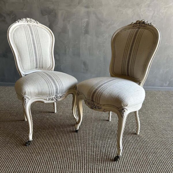Pair of Victorian Side Chairs