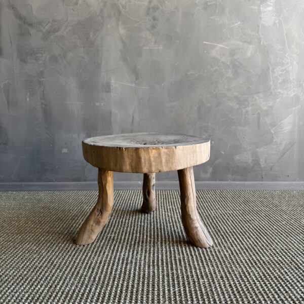 Elm Slice Table - Vintage