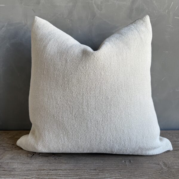 100% Hemp Pillow with Down Insert in Flax Natural