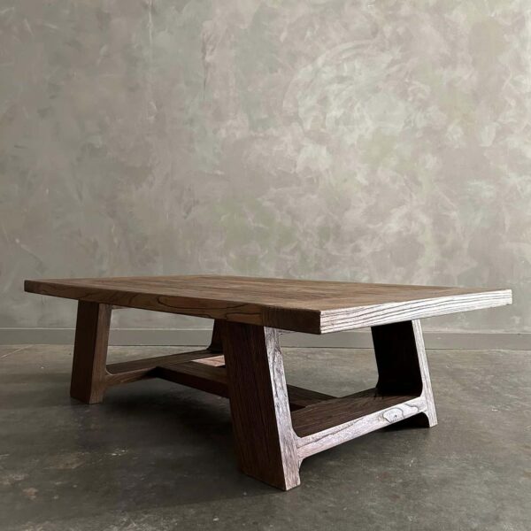 Versa 56″ elm coffee table - Walnut