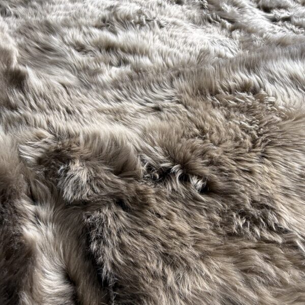 Genuine Shearling Rug - Taupe