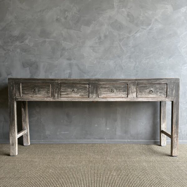 Vintage Elm Console