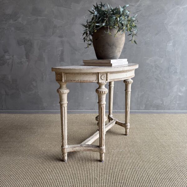 Vintage Demi Lune Table