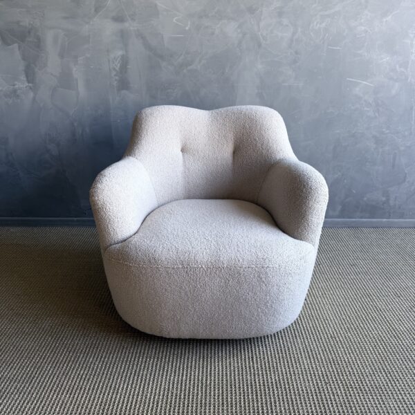 Braxton Swivel Chair - Teddy
