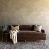 Modern English Sofa – Mohair