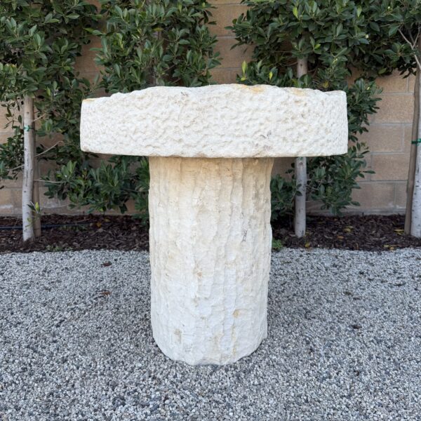 Limestone Garden Table