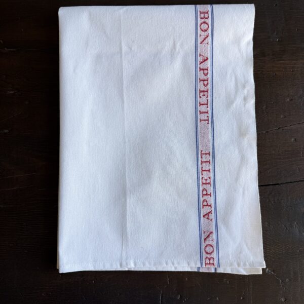 Hand Towel - Bon Appetit Cotton Red
