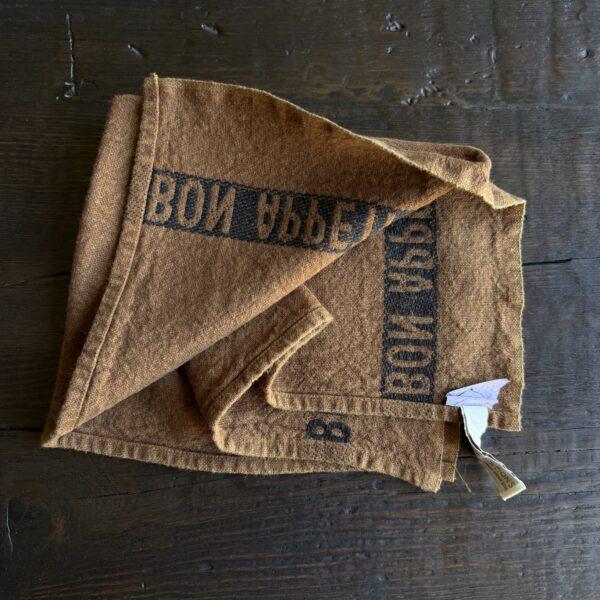 Linen Napkins - Bon Appetit Havane